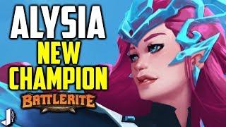 ALYSIA BattleRite New Champion - Gameplay, Abilities & Battlerites