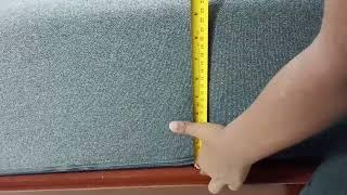 Wakefit Orthopedic Mattress : Measuring Actual Height of 10 Inch Mattress