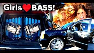 Girls Love the Cars that go Boom  Insane BASS