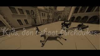 Assassination of Archduke Franz Ferdinand Modern Recreation