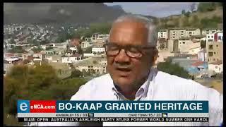 Bo-Kaap granted heritage