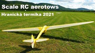 Scale RC glider aerotows Hranice 2021