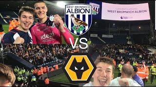 WBA VS WOLVES (VLOG) *FIGHTING, DRAMA, PITCH INVASION! DINGLES DEFEATED BY THE ALBION IN SHOOT OUT!*
