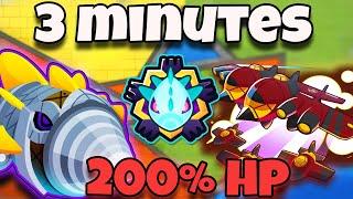 Top 50 Elite Ranked Dreadbloon 200% HP in 3:50 | Cubism (BTD6 Boss Tutorial)