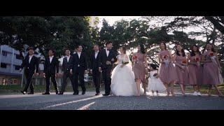 Andrew and Miaosi // Singapore Wedding Video// Catholic Wedding at Church Of The Risen Christ