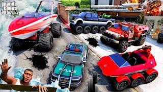 GTA 5 - Stealing DOOMSDAY CARS With Franklin! | (Real Life Cars #299)