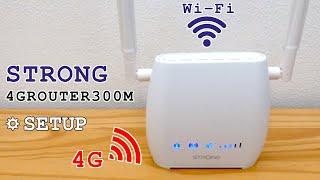 Strong 4ROUTER300M 4G Router Wi-Fi • Unboxing, installation, configuration and test