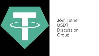 Tether Group Discussion. Join Online Crypto Communities.