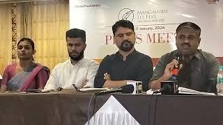 MANGALURU LIT FEST 2024PRESS MEET.