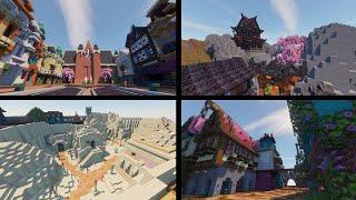 Minecraft Amusement Park: Kaailand | MC Build Showcase