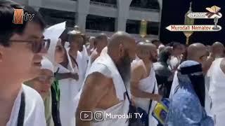 Кори Муродали дар Макка (Ҳаҷҷ) 2023 / Qori Murodali in Makkah (@MurodaliTV)