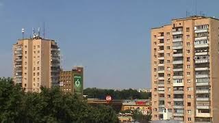 Таймлапс Житомир / Timelapse Zhytomyr / Вид на «Глобал UA» Житомир / Видеосьемка в Житомире 2009 г.