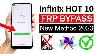 infinix HOT 10 FRP Unlock  New Easy Trick (No Need Computer)