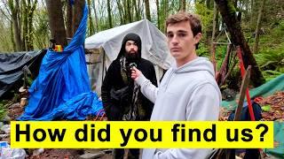 Deep Inside a Hidden Homeless Camp in the Woods