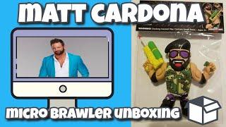 Matt Cardona Micro Brawler Unboxing