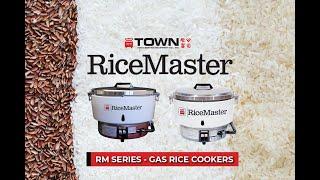 Town Food Service Equipment - RM-55, RM-50 Gas Rice Cooker