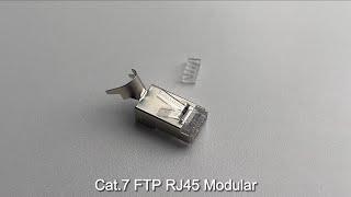 Vention Cat.7 FTP RJ45 Modular Plug Transparent IDER0-50