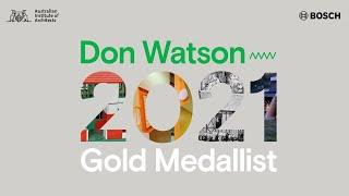 Don Watson Gold Medalist 2021