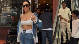 Malaika Arora and Arhaan Khan spotted at Food Square Bandra