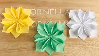 Easy Flower Origami | Fun Birthday Decorations | Gift Cards | Cute Party Favors