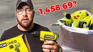 I Bought A Pallet of Ryobi Returns for $1458.69