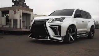 Автомобиль Lexus LX570  тюнинг.