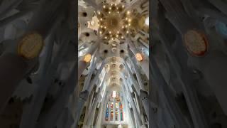 Step into the wonder of Sagrada Familia A timeless masterpiece by Gaudí! #SagradaFamilia #barcelona