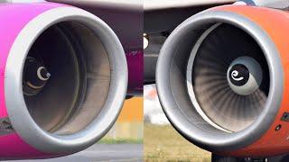  A320 Engine Sound Battle | CFM56 Vs. IAE V2500