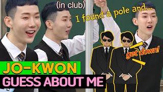 2am Jo-Kwon got way too excited on stage, he went on bodyguard's shoulder..?!