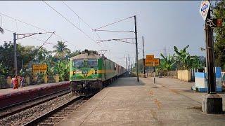 Garib Rath Express Train || Indian Railway || Train Video || Balagarh Railway Station || My Train ||