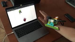 Iron man simple game with Scratch and Lego WeDo 2.0. [Building instruction & scratch code]