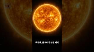 태양계, 별 하나가 만든 세계