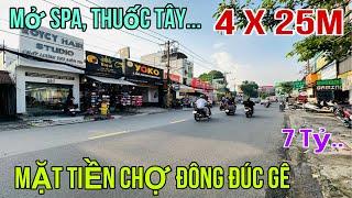 Bán nhà Mặt Tiền chợ Trần Thị Cờ quận 12- Mua mở Thuốc Tây , Spa .. Buôn bán nghề nào củng đông