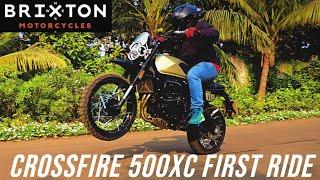 Brixton Crossfire 500XC First Ride Review | Screamin' Scrambler