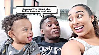 Riss & Quan | The Reason Why Quan Doesn't Like Falling Asleep Around Rissa