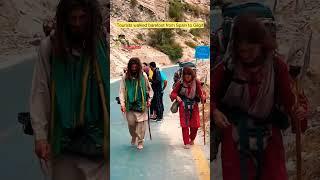 Spanish Tourists at Hunza State #shorts #travel #love #trending