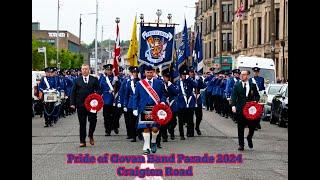 Pride of Govan (POG) - 2024 Band Parade - Craigton Road