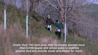 Scott and Julayne Thompson - Ngamatapouri Land Company Ltd - 2019 TRC Environmental Award Winners
