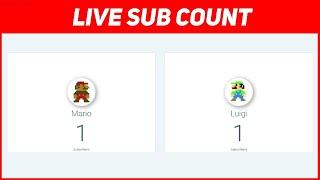MARIO VS LUIGI VS XPOSITIV LIVE SUB COUNT: WHO WILL WIN?
