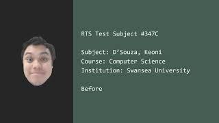 Keoni D'Souza - RTS Vlog (Computer Science, Year Two in 95 Seconds)