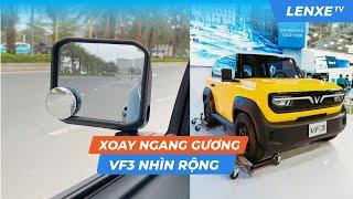 Cách xoay ngang gương VF3 nhìn rộng hơn - LENXE TV