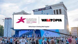 Walltopia — Official Sport Climbing Wall Supplier for International Champions, Munich 2022