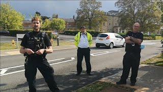 Police HQ infiltrated, dog handler called