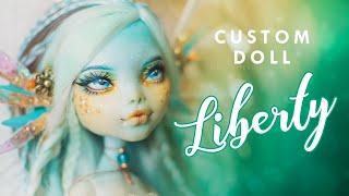 STATUE OF LIBERTY YASSIFIED?  Monster High Repaint OOAK