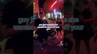 Printers Alley #nashville #motovlog #nightlife #drama #fight #cops #shorts #motovlogger #drama