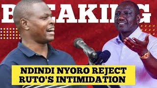 BREAKING! RUTO TARGET NDINDI NYORO AND 13 OTHER MPs FROM MT KENYA