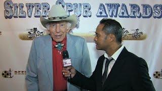 MORGAN WOODWARD w/ TYRONE TANN - 18th Annual Silver Spur Awards / GUNSMOKE 60th Anniversary