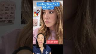 ⏰ HEALING TIME FOR FACELIFT?! (BEFORE AFTER)