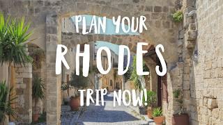 The Ultimate Rhodes Travel Guide | Greece 2025