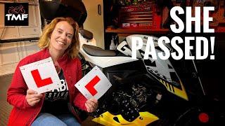 Suzuki GSX S125 For Sale - Mrs Flyer has passed her test!